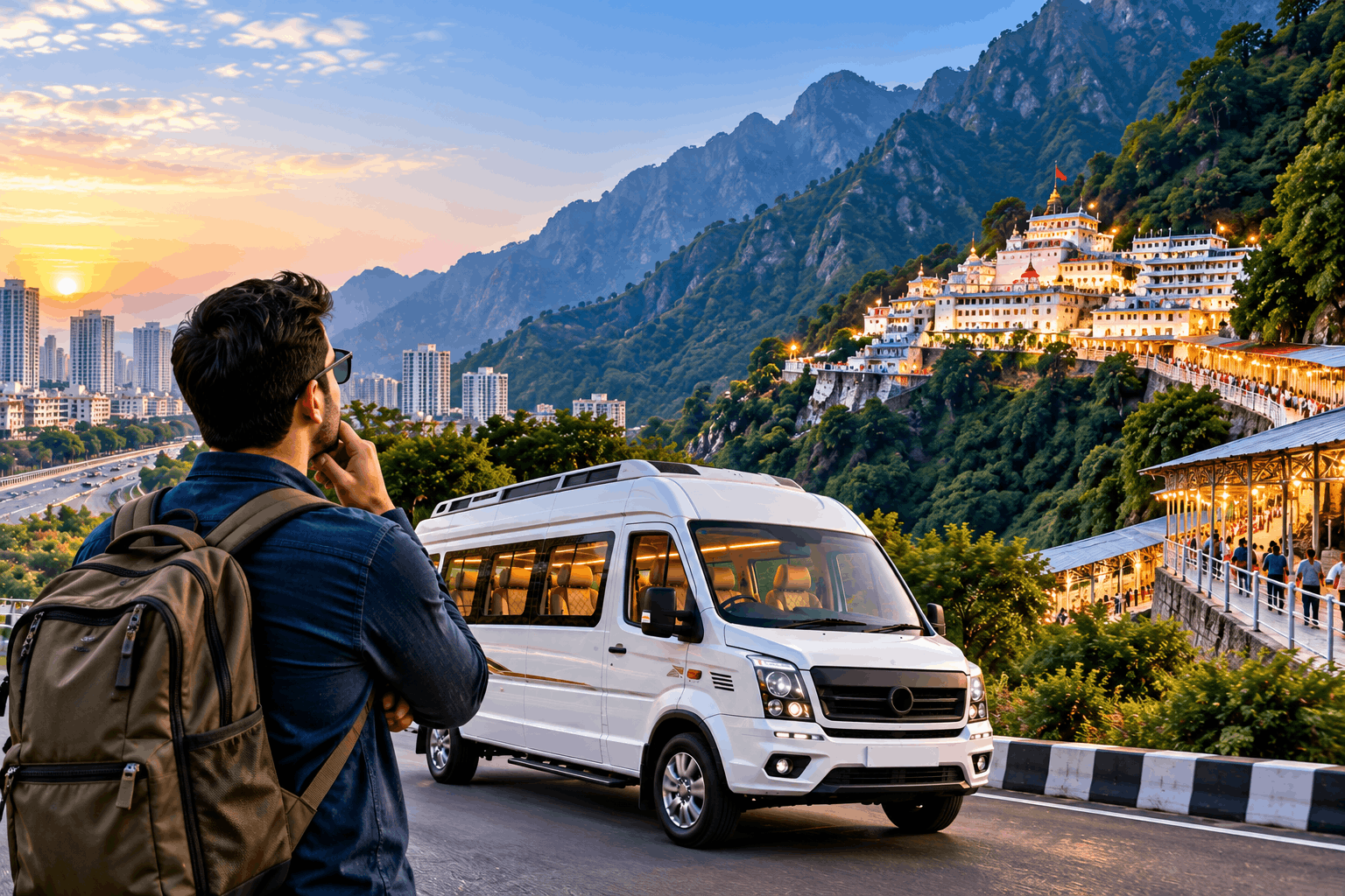 Ghaziabad to Vaishno Devi Trip Guide – Luxury Vans & Road Travel